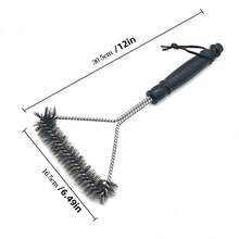 Barbecue Brush And Scraper, Heavy-Duty Multi-Purpose Cleaning Tool With Steel Wire Brush Head, Suitable For Gas Grills And Charcoal Grills - Multicolor - View 13