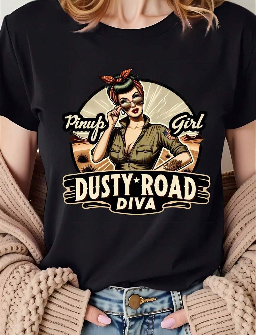 Women T-Shirts - Black 5 - View 1