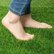 Garden Landscape Lawn Carpet Mat Turf Green Artificial Fake Synthetic Grass Rug - 200g Moss - View 2