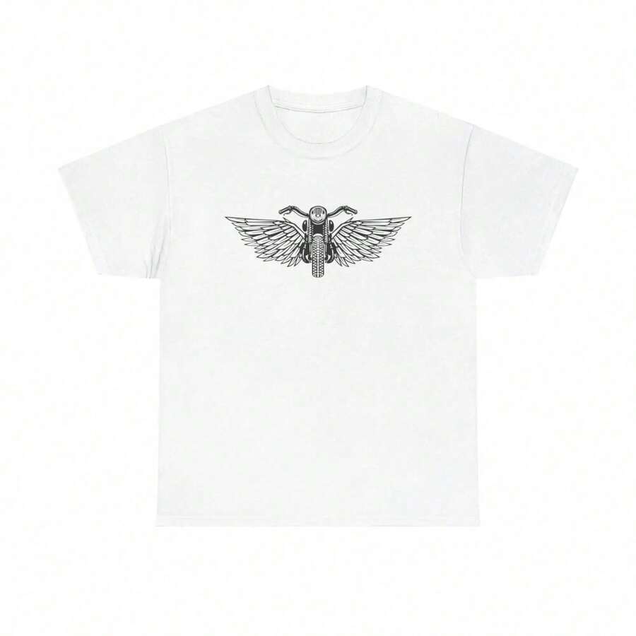 1 Piece Bold X Mark T-Shirt Grunge Punk Rock Rebellious Statement Aesthetic Minimal 180g 100% Cotton - 白色 6 - 查看 1