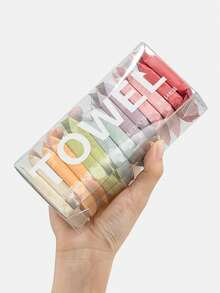 Portable Packaged Disposable Face Towels, Compressed Towels Suitable For Travel And Business Trips, Individually Packaged, Portable Disposable Compressed Towels, 14pcs/Box, 28pcs/Box. - White - View 8