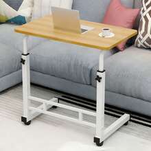 Modern Side Table, Metal Frame, Easy Assembly, Suitable For Living Room, Bedside, Balcony, Home Decor, Bedside Table With Wheels, Movable Sofa Side Table, Small Desk, Dining Service Cart, Easy To Install. - Multicolor - View 8