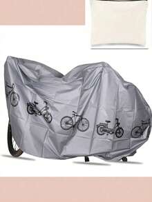 Universal Heavy Duty Vehicle Cover, Waterproof Rainproof UV Protection Cover, Durable Fabric Protective Cover, Suitable For Bicycles, Electric Bicycles, Motorcycles, Scooters, Suitable For All-Weather Outdoor And Garage Use. - Multicolor - View 8