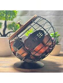 Iron Wood Model Decoration, Coffee Capsule Storage Basket, Gift, Decoration, Bedroom Table, Living Room Decor, Kitchen Storage - Multicolor - View 4