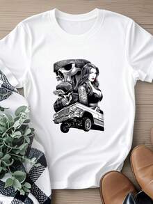 Women T-Shirts - Black - View 7