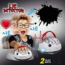 1pc Mini Lie Detector Toy - A Fun Electric Shock Game To Tease Others (Requires 3 AA Batteries, Not Included) - Multicolor - View 6