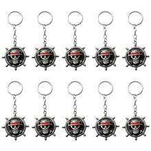 1/10pcs Anime One Piece Keychain Rotatable Straw Hat Pirates Pendant, Zinc Alloy Key Ring For Bag/Backpack/Keys, Cute & Cool Gift For One Piece Lovers - Multicolor - View 12