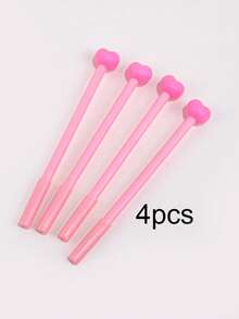 Bolígrafos de Gel con Forma de Corazón - 4 Paquetes de Bolígrafos con Diseño de Amor Lindo, Bolígrafos de Punta Fina con Tinta de Escritura Suave para Suministros de Oficina y Escuela, Accesorios de Escritorio Papelería, Regalos Únicos para Mujeres Amigas Compañeros de Trabajo (Rosa), Vuelta a la Escuela - Conjuntos - Ver 10