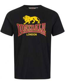 Lonsdale Regular Fit T-Shirt Taverham - 黑色 - 查看 2