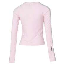 Adidas DCE 3S LS TEE運動休閒女子長袖T卹 - 粉色 - 查看 4