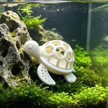 1pc Fish Tank Turtle Shelter Aquarium Breeding Nest Hollow Habitat Decor, For Aquarium Decoration - A - View 1