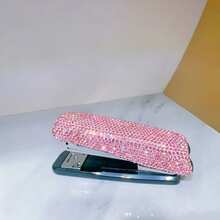 Stapler Kristal Berlian Imitasi Mengkilap, Stapler Kertas Portabel 1-20 Halaman, Aksesori Meja Dekoratif, Mendukung Stiker DIY, Perlengkapan Alat Tulis Praktis, Hadiah Sempurna untuk Pesta, Kantor Rumah, Dekorasi Kelas - Beraneka warna - View 12