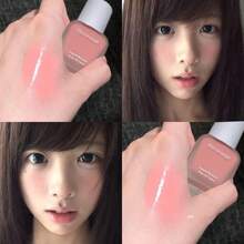 HERORANGE Rubor Líquido Hidratante Multiusos Difuminable Suave Radiante Rosa Juvenil y Delicado a Prueba de Transferencia Uso Dual Ojos & Mejillas Cosmético Regalo Perfecto de Navidad & Cumpleaños Belleza Diaria - Multicolor - Ver 16