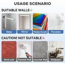 No Drill Toilet Paper Holder, Self-Adhesive Tissue Roll Dispenser, Stainless Steel Paper Towel Rack, Absorbent Tissue Holder, Bathroom Paper Organizer, Bathroom Accessories, No Drilling Required(Adhesive Sticker Sold Separately,Main Product Excluded) - View 10
