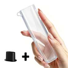 1SET Brand New Solid Color Transparent/Opaque TPU Soft Shell Protective Case With Hanging Hole For IQOS ILUMA I ONE, Anti-Slip Anti-Drop Protective Cover (1pc Protective Case + 1pc Replacement Tool), TPU Material Heat Resistant Anti-Drop Anti-Scratch Full Hand Feel Non-Slip, Suitable For Latest 7th Generation IQOS ILUMA I ONE, Ideal For Protecting Your I ONE Daily Use - Transparent Version - View 14