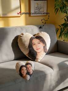 1件客製化雙面抱枕，個性化人臉印花客製圖片抱枕，適合汽車裝飾、生日、母親節、萬聖節、聖誕節、復活節、婚禮、父親節、感恩節、情人節的理想禮物 - 彩色 - 查看 11