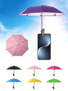 Flexible Phone Sun Shade, Outdoor Mini Sun Shade, Protects Phone From Sun And Rain, Prevents Glare And Reflection During Photography, Easy To Use, No Power Required - Multicolor - View 5