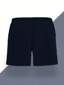 Mercer Haus Nautical Prep Vibes | Men's Red White Navy Color Block Swim Trunks - Multicolor - View 8