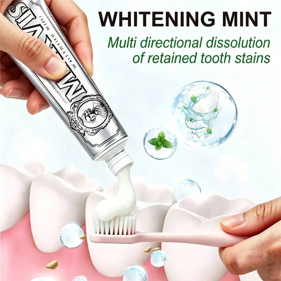 Marvis Toothpaste Whitening Mint 4.4 Oz - Grey - View 1