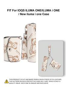 1PC For IQOS ILUMA ONE/ILUMA I ONE/New Iluma I One Series Universal Protective Case PU Leather Cover + TEREA 20pcs Storage Bag PU Leather Material Soft Lanyard Anti-Drop Anti-Scratch Anti-Collision Wear-Resistant Precise Cutout Unisex Protective Case Lightweight Integrated Storage Box Portable Fashion Accessory Business Casual Essential Protective Storage Box Gift For Yourself Storage Box - ILUMA ONE/i ONE Leather Case + Cigarette Pack - View 9