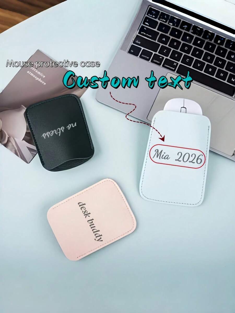 Customizable Mouse Storage Bag, Mouse Protective Sleeve, Apple Magic Mouse Storage Bag, Convenient And Easy-To-Use Fashionable Protective Sleeve, Suitable For Daily Use - Multicolor - View 1
