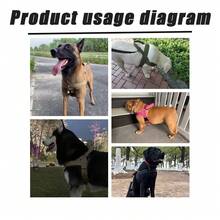 Dog Harness, Breathable Mesh Padding, Reflective Strap Anti-Escape, Quick Fit, Adjustable Dog Harness, Suitable For Medium And Small Dogs Training And Walking, Multiple Colors - Multicolor - View 10
