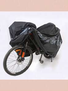 Universal Heavy Duty Vehicle Cover, Waterproof Rainproof UV Protection Cover, Durable Fabric Protective Cover, Suitable For Bicycles, Electric Bicycles, Motorcycles, Scooters, Suitable For All-Weather Outdoor And Garage Use. - Multicolor - View 3