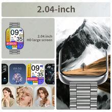 LIGE Fashion Smartwatch 1000mAh Ultra-Large Battery Capacity 100+ Sports Modes Photo Timer Weather Forecast Activity Tracking Water-Resistant Multi-Function Smartwatch For Women And Men - View 4