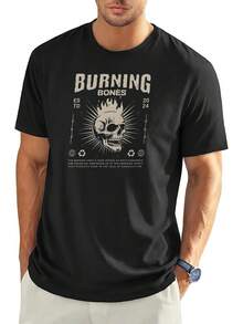 Men T-Shirts - Black - View 1