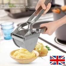Heavy Duty Steel Potato Ricer Puree Masher Juicer Vegetable Fruit Press Maker UK - SU00104 - 查看 1