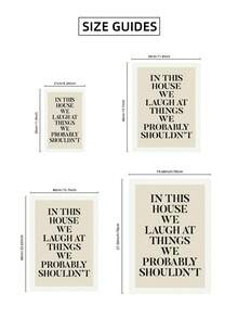 1pc Frameless Modern Humorous Quote Wall Art - Inspirational Humorous Canvas Poster Print, Suitable For Living Room, Bedroom, Kitchen Decor, Best Gift Choice, Bedroom Room Decor, Bedroom Decor, Wall Art, Vintage Poster & Best Gift Choice - Word - View 8