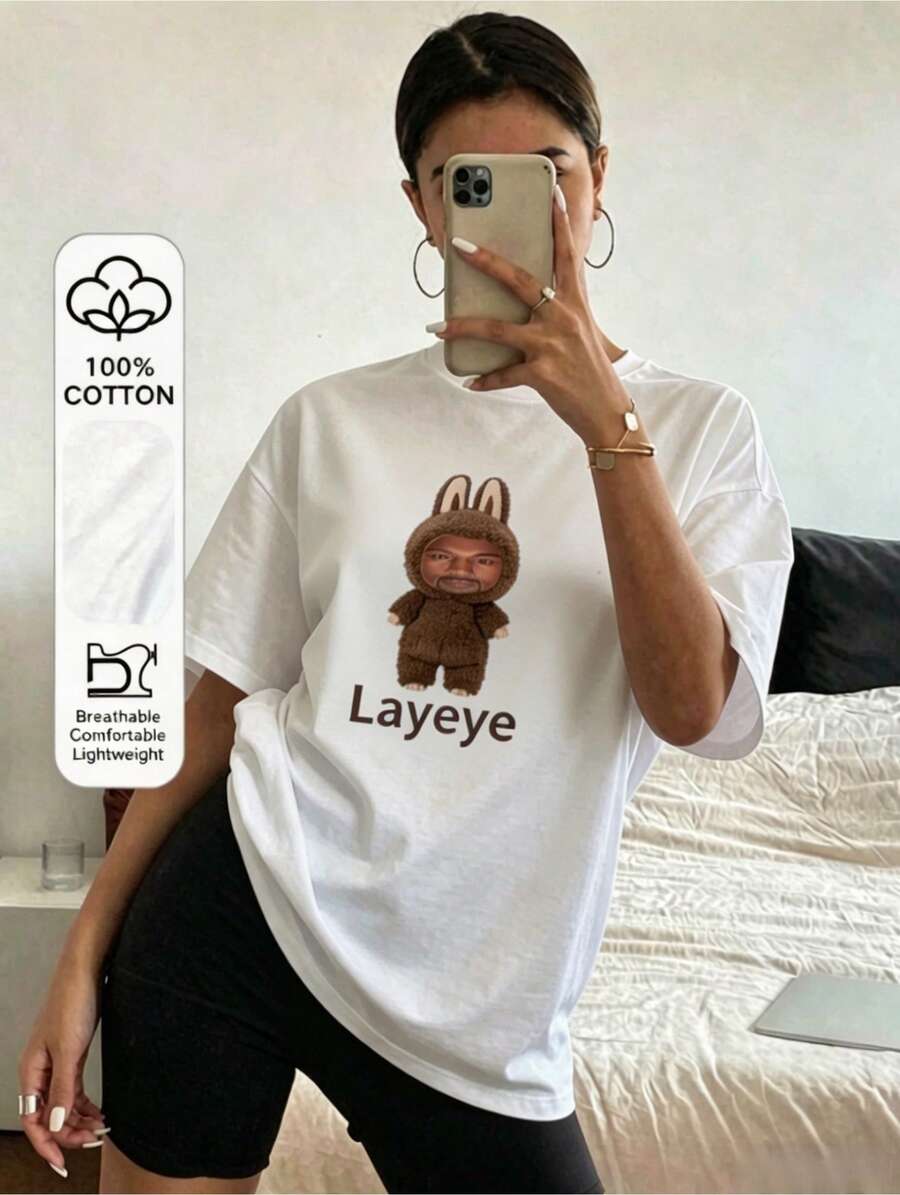 Women T-Shirts - Black - View 1