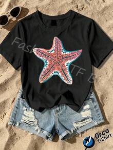 Women T-Shirts - Apricot - View 6