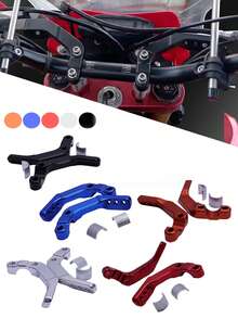 摩托車手把護手支架安裝座 28mm 手把護手夾環 通用適用於 EXC KAWASAKI RMZ 越野摩托車 - 護手支架通用華洋28mm把手壓蓋 - 查看 1