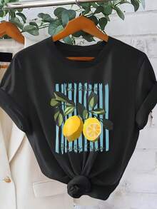 Women T-Shirts - Black - View 1