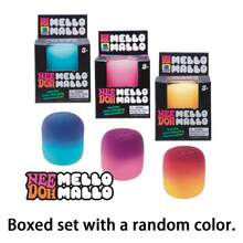 Schylling Giant Dough Ball Cylindrical Color-Changing Stress Ball, Soft Slow Rebound Squeeze Ball - Changes Color In Sunlight - Multicolor - View 11