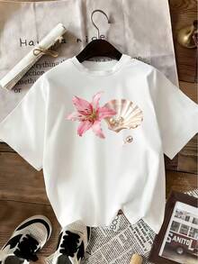 Women T-Shirts - White - View 1