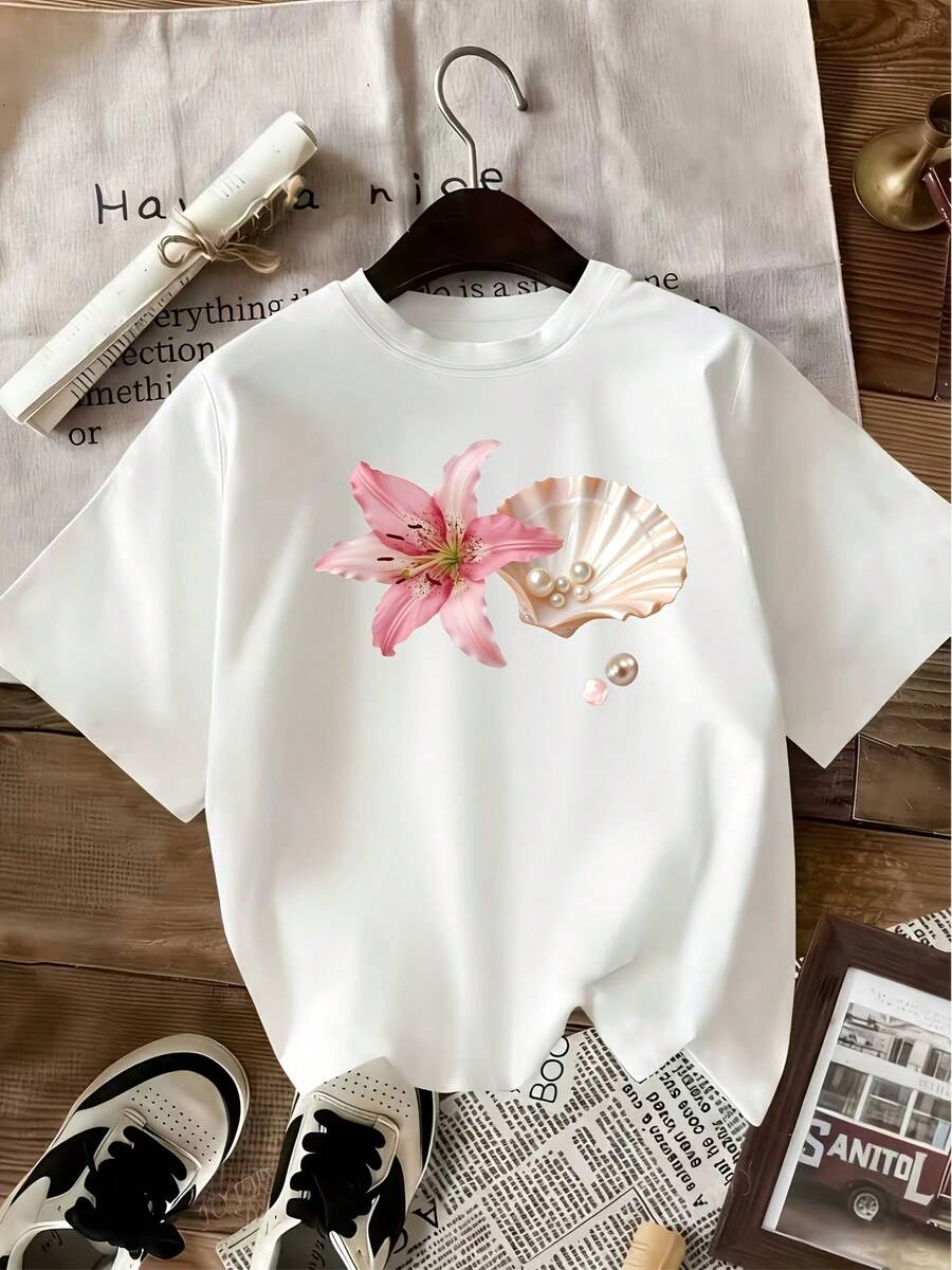 Women T-Shirts - White - View 1