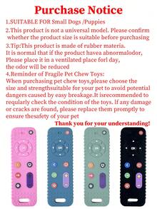 1 件游戏控制器形状的硅胶小狗咀嚼玩具 - 柔软，有益于牙齿健康，缓解无聊并刺激出牙，多种颜色可供选择，适合中小型犬种 - 彩色 - 查看 9