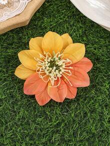 1pc Bohemian Vacation Style Artificial Daisy Flower Hair Clip,Hair Claws - Multicolor - View 21