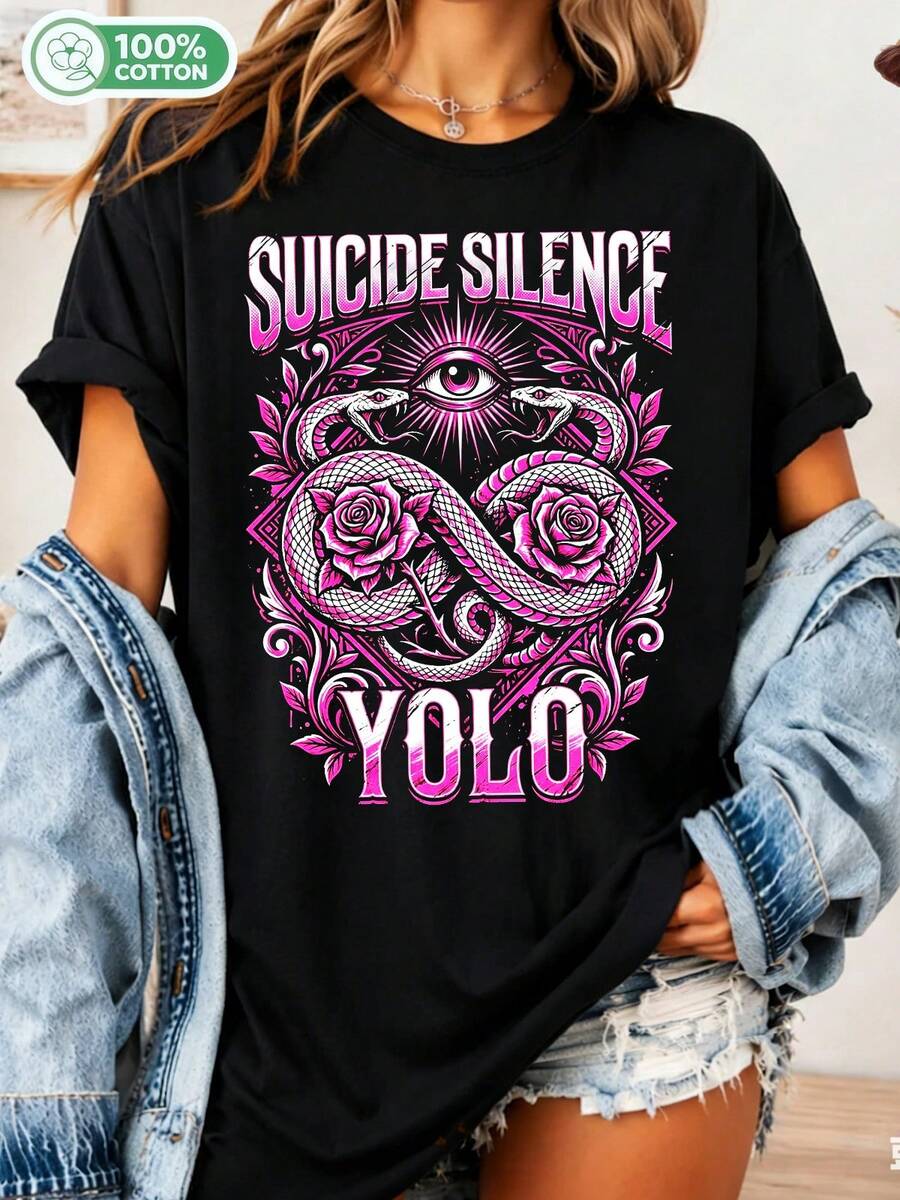 Women T-Shirts - Black - View 1
