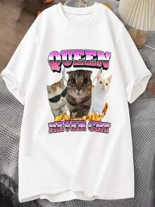 Women T-Shirts - White - View 1