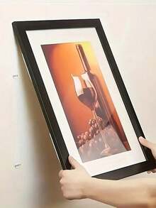 12/24 buah Strip Gantung Tanpa Bor, Pengait Dinding Dua Sisi yang Dapat Dilepas, Cocok untuk Bingkai Foto dan Karya Seni, Label Pemasangan Perekat Tahan Air - Stiker dinding - View 6