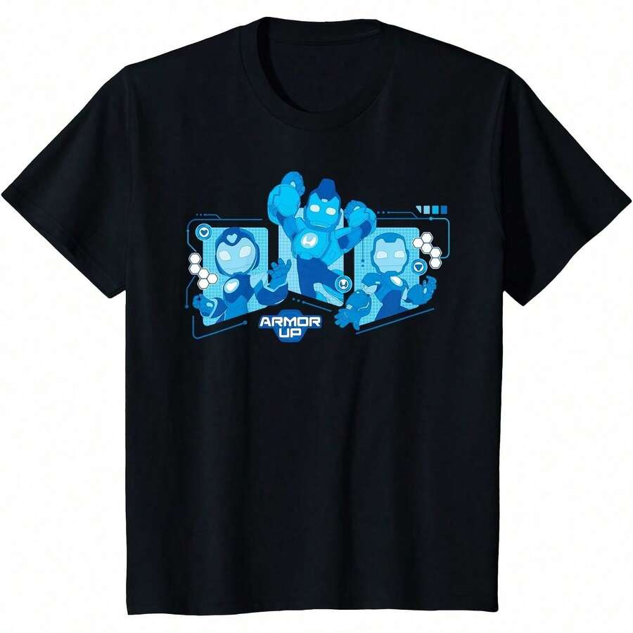 Modern Minimalist Style Abstract Lines And Female Faces Print T-Shirt, All Seasons, 220g Pure Cotton, Single-Sided Print, Round Neck, Short Sleeves, Unisex, Basic Top, Loose Fit - 庫爾 4 - 查看 1