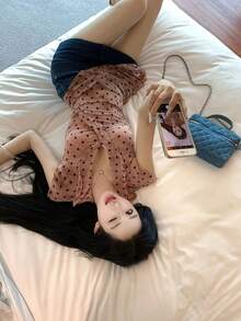 Women Tops - Pink - View 2