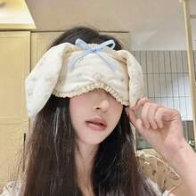 Cute Cartoon Print Sleep Mask (1pc) | Sleep Mask | Natural Sleep Aid | Blackout Eye Mask | Unisex | Soft & Portable | Travel Essential | Suitable For: School, Back To School, Travel, Home Use - Multicolor - View 8