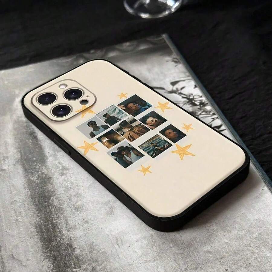 Funda de teléfono Singer R-Rauw Alejandro para 16 15 11 13 14 Pro 8 Plus X Xr Xs 12mini, cubierta negra - z3 - Ver 1