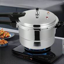 [Fast Cooking Kitchen Pot] MOZEAT LENS 1pc Aluminum Kitchen Pot | Fast Cooking, Saves Time, Compatible With Gas & Induction,  Cooking & Stewing, Holiday Gift, Cookware Accessories - View 6