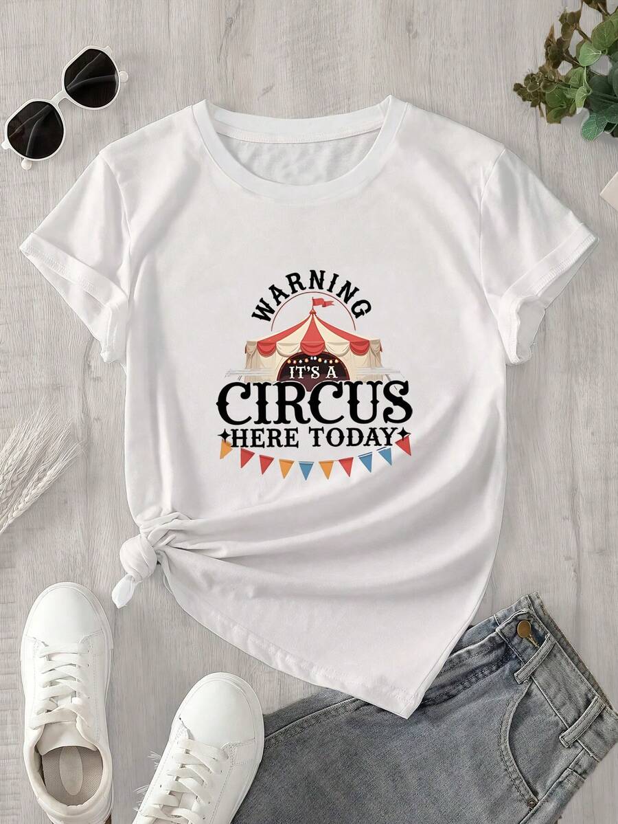 Halloween Graphic T-Shirt - White - View 1