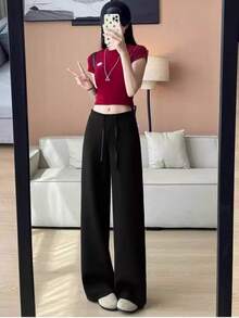 Women Pants - Black - View 1